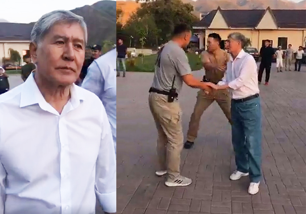 Кыргызстан: спецназ ГКНБ штурмует дом Атамбаева