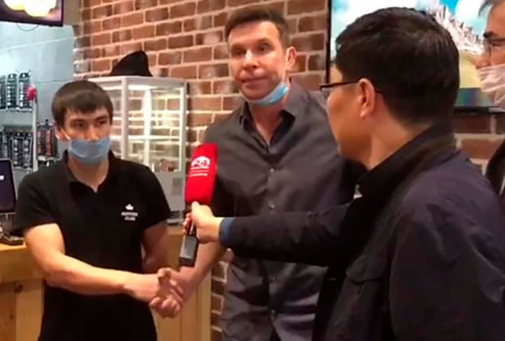 Кыргызстанец заставил извиниться известного российского телеведущего