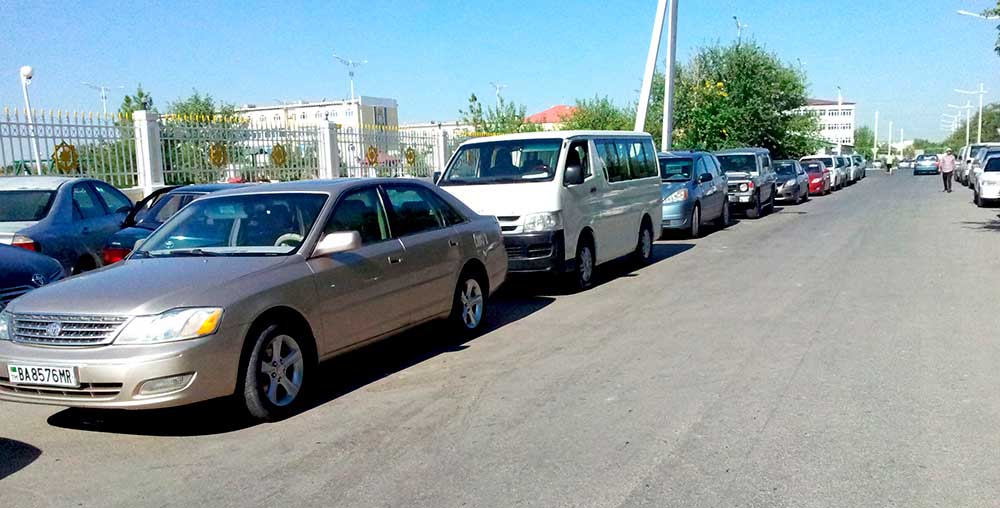 Туркменистан: конфискация авто у граждан