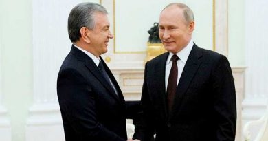 Мирзиеев встретился с Путиным в Москве
