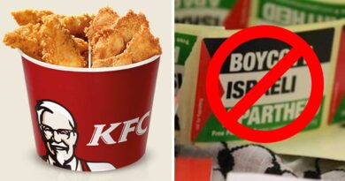 KFC Бишкек: акция в поддержку Палестины