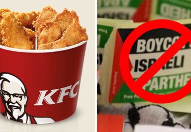 KFC Бишкек: акция в поддержку Палестины